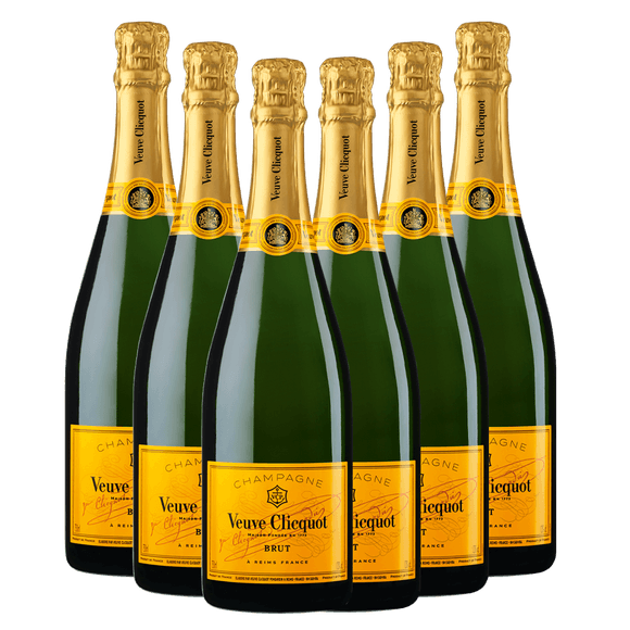 Veuve Clicquot Brut Champagne Frances 6X 750ml - Menimport